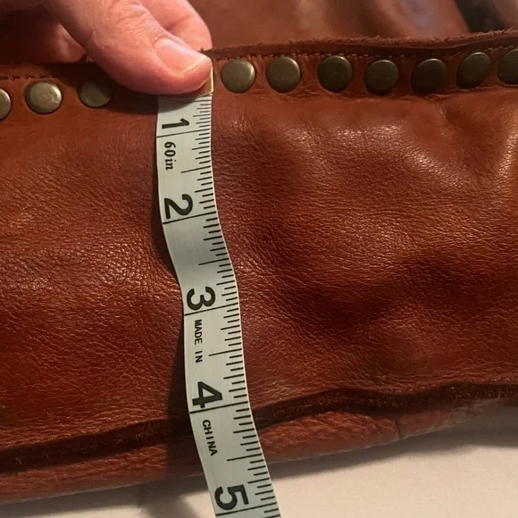 Harbour Brown leather Bag with Brown Leather Trim - Picture 4 of 4